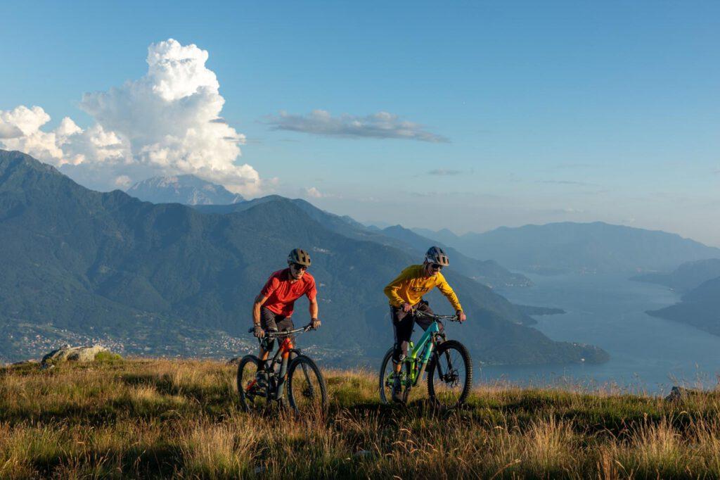 Mountainbike Touren am Comer See. Erlebe die Vielfalt der Region rund um den Lago di Como mit dem Fahrrad.